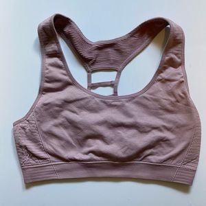 Fabletics mauve sports bra